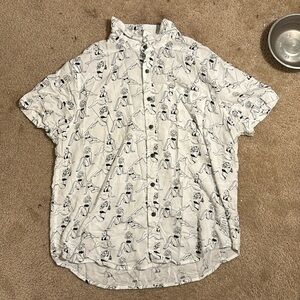 adam levine button up shirt